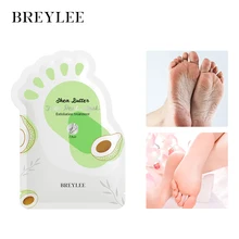 BREYLEE Shea Butter Foot Peel Mask Exfoliating Dead Skin Keeping Moisture Repairing Dry Rough Brightening Skin Foot Care Mask
