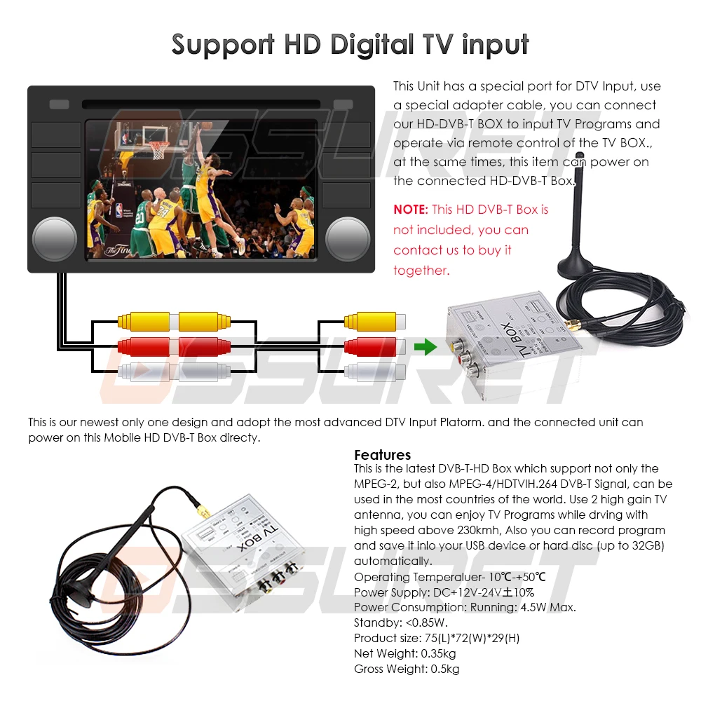 Sale 2 Din Touch screen 7" Car Multimedia Auto Universal radio Bluetooth GPS Navigation Stereo MP3 MP5 USB FM TPMS DVR OBD2 19