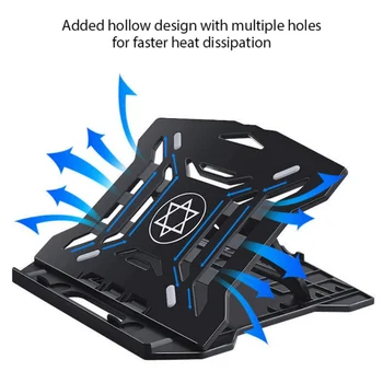 

Durable Portable Foldable Notebook Laptop Desk Table Stand Bed Tray Cooling Rack-