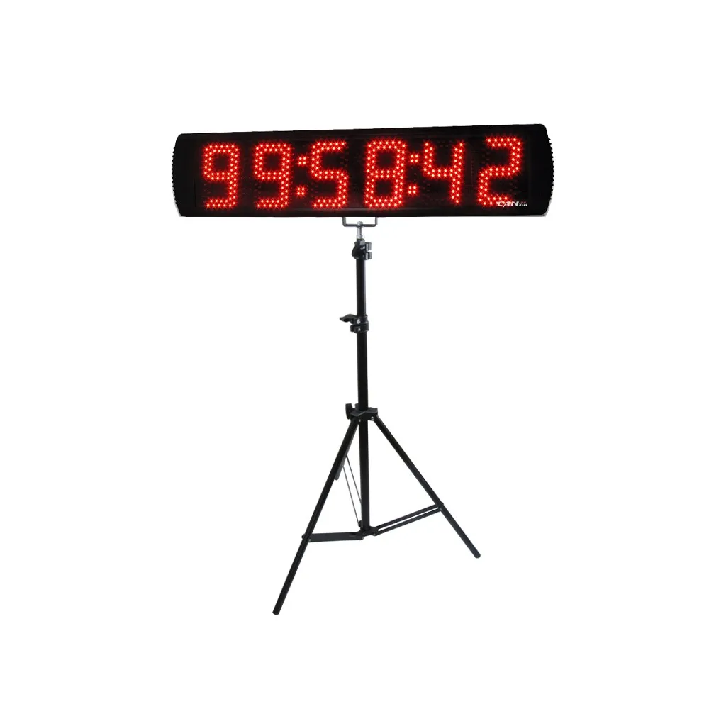Ganxin 6 Digits Portable LED Countdown Timer Large Stopwatch Time - AliExpress
