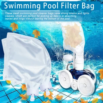 

HOT Zipper Filter Bag Water Pool Cleaner All Purpose Filter Bag for Swimming Pool NDS