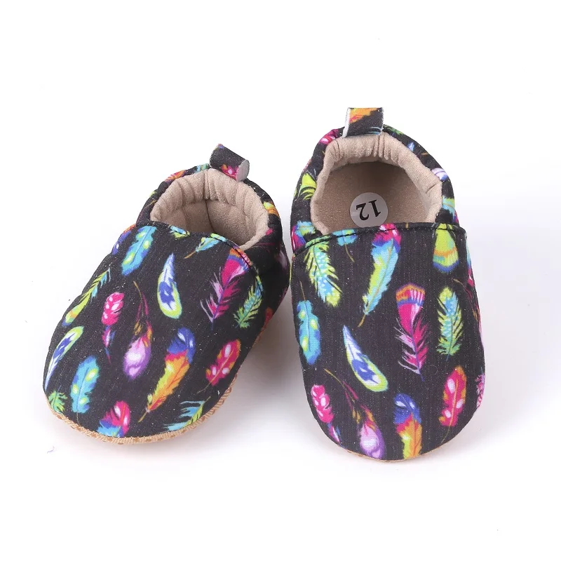 Girls Boy First Walkers shoes Cute Soles Crib baby Shoes Flower Toddler for Newborns Infant Footwear Shoes Soft - Color: 18