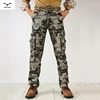 2022 Men Spring Army Green Fashion Cargo Pants Crotch jogger Patchwork Pants Male Easy Wash Big Camouflage Cargo Trousers 38 ► Photo 1/6