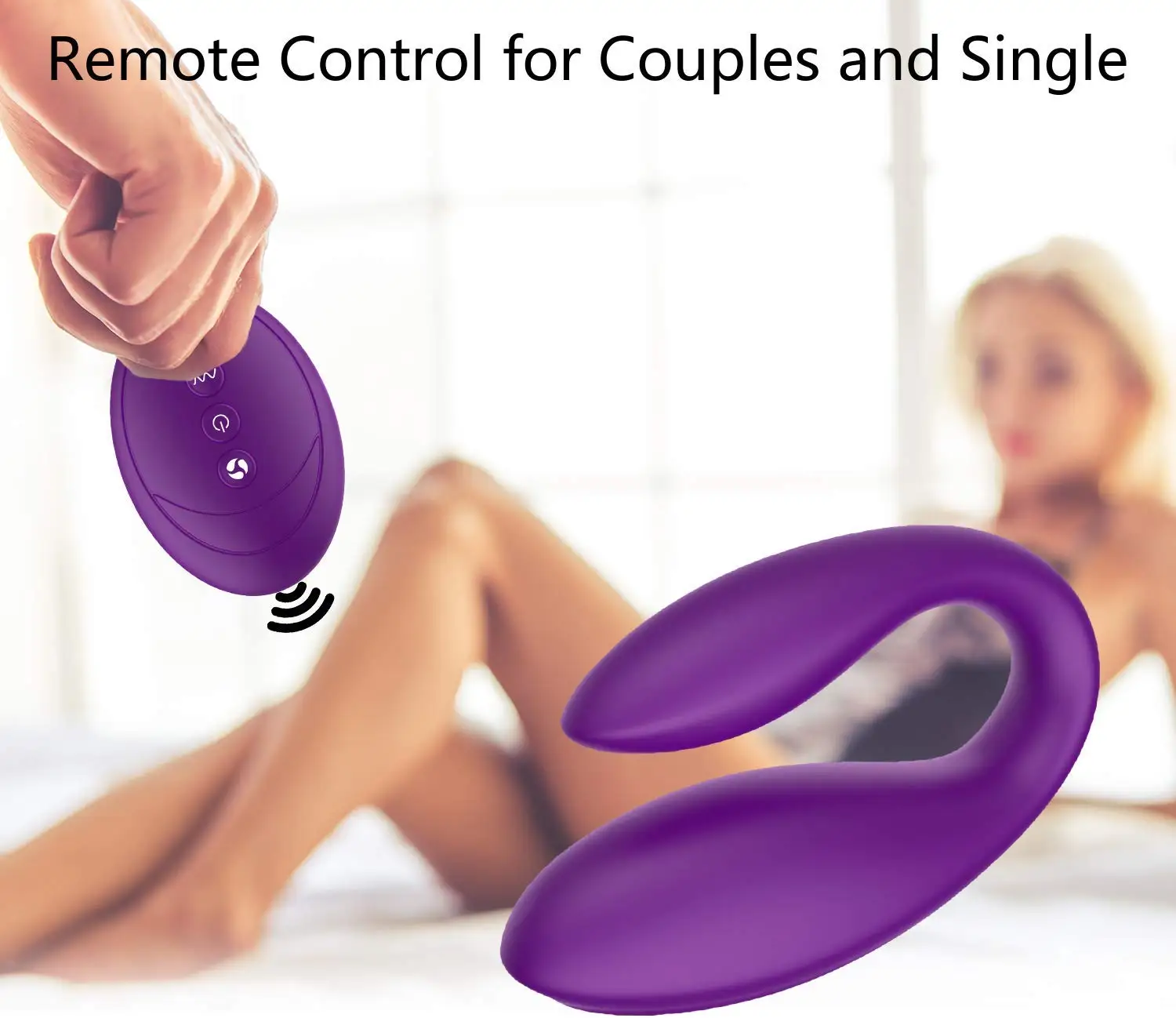 2 In 1 Remote Control Vibratior Clitoris Stimulator 10 Frequency Vibration Waterproof Masturbator G Spot Vibrators for Women 3