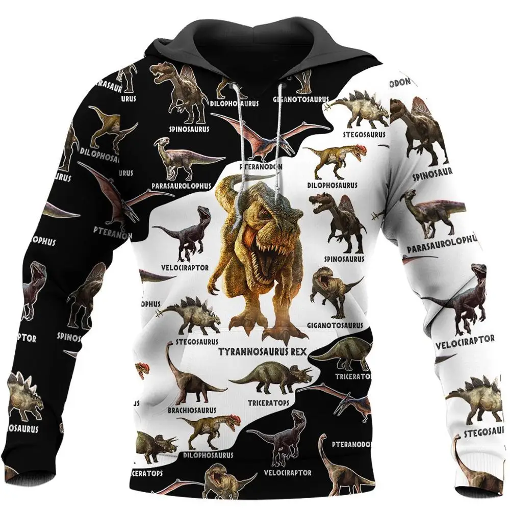 Dinosaur pattern 3D All Over Printed Hoodie For Men/Women Harajuku Fashion Animal hooded Sweatshirt Casual Jacket Pullover KJ011 Dinosaur pattern 3D All Over Printed Hoodie For Men/Women Harajuku Fashion Animal hooded Sweatshirt Casual Jacket Pullover KJ011