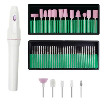 

Nail Pen Type Polisher Nails Art Manicure Grinder Polishing Machine Portable Salon Tools