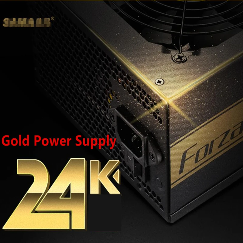 PSU для Sama полный модуль 24K 80plus Золотая Бесшумная обратная линия игра источник питания Поддержка 2080Ti GPU 750W блок питания ETX-750-1