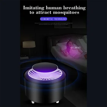 

Mosquito Killer LED Mosquito Killer Lamp Photocatalysis Mute Home USB Electric Bug Zapper Insect Trap Safety