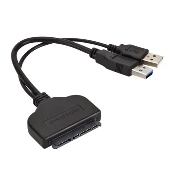 

USB 3.0 To SATA Adapter Cable For 2.5" External HDD SSD Hard Drive Disk Convert for Windows 98/ME/XP/MAC OS 528#2