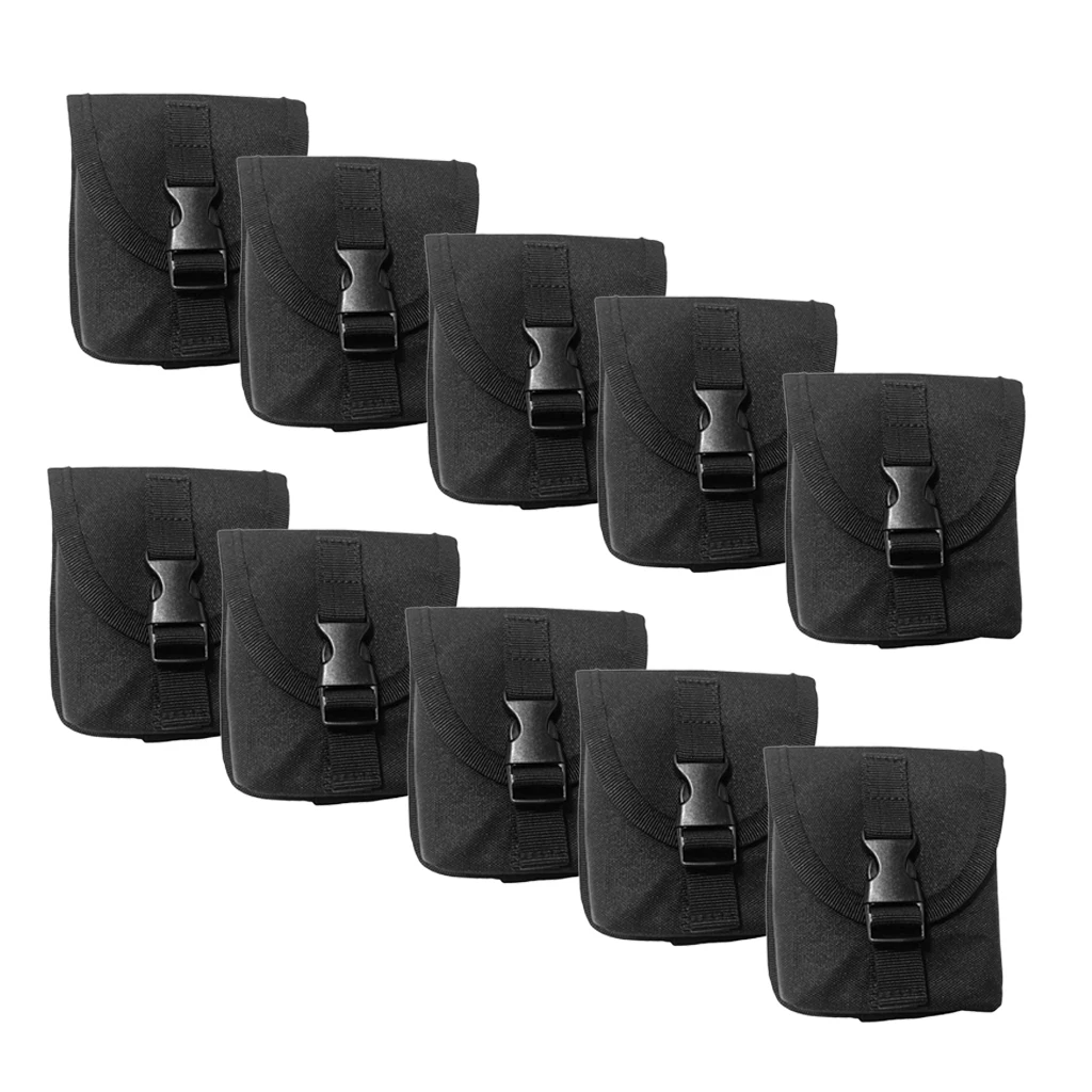 10pcs Scuba Diving Spare Weight Belt Pocket Replacement Dive Belt Pouch 10pcs Scuba Diving Spare Weight Belt Pocket Replacement Dive Belt Pouch