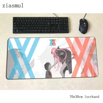 

darling in the franxx mouse pad home Computer mat 700x300x3mm gaming mousepad Mass pattern padmouse keyboard games pc gamer desk