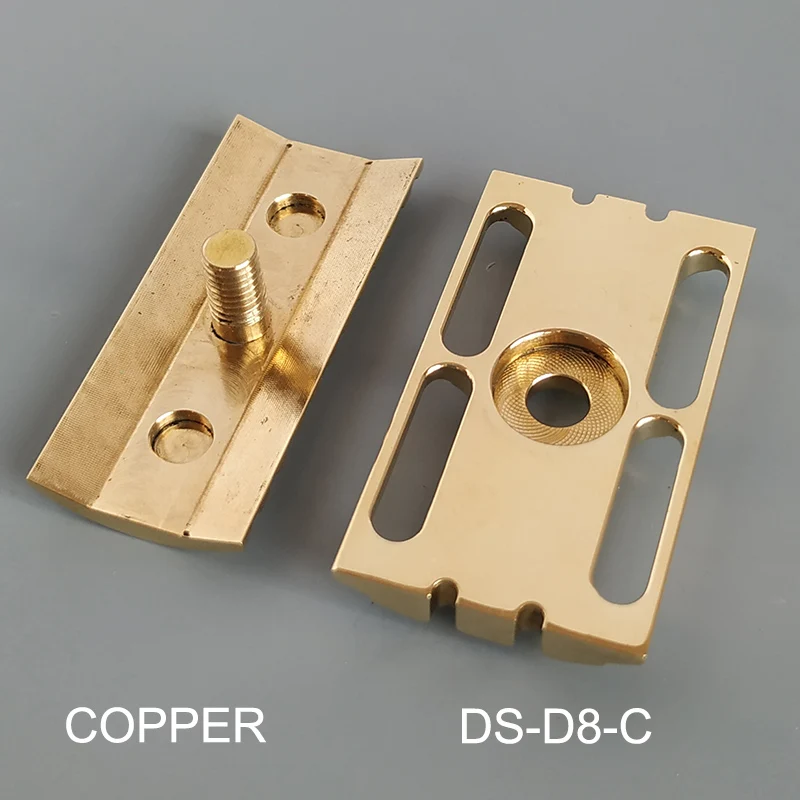 Dscosmetic D8 copper double edge safety razor head 5