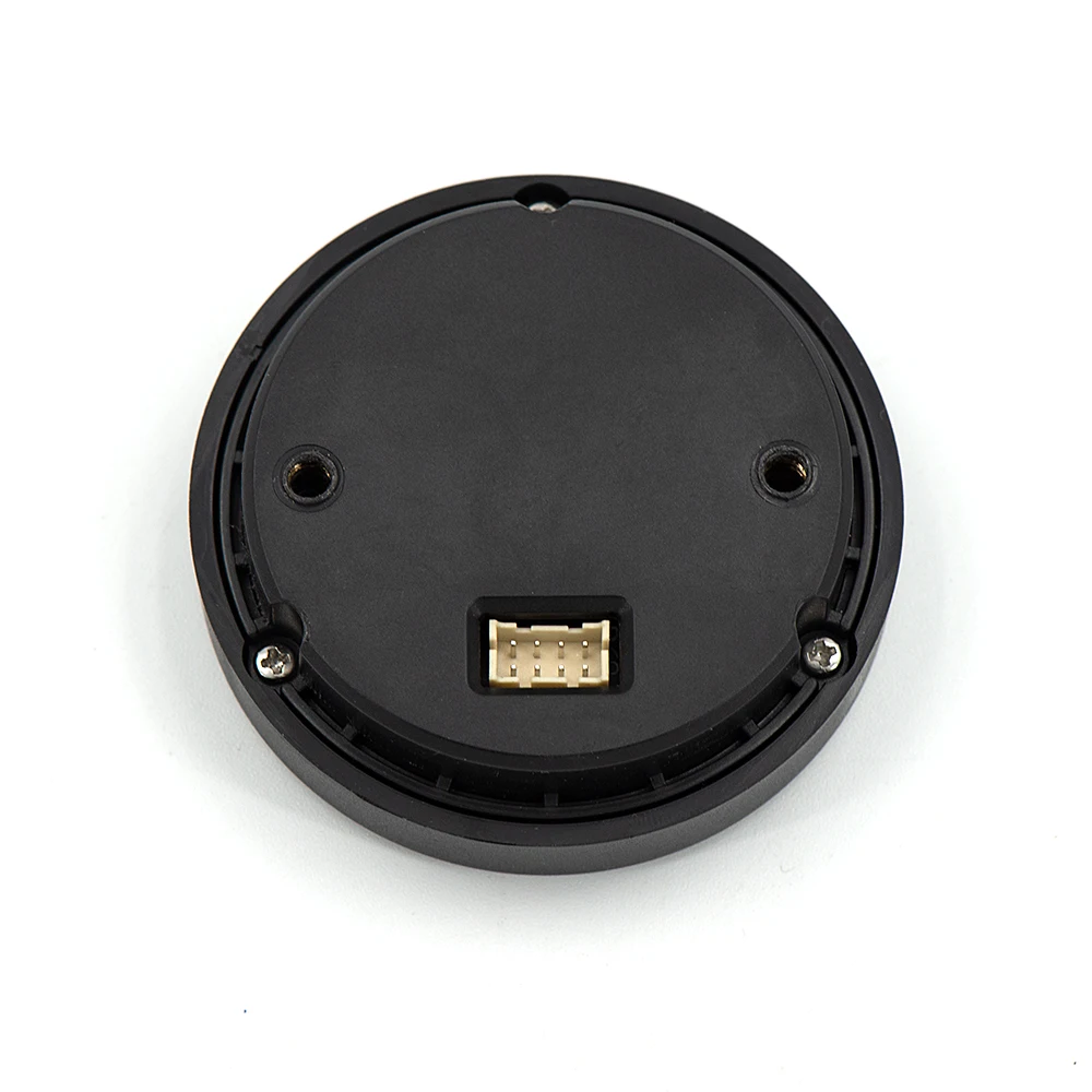 Universal Ultra-Thin Round 52MM Exhaust Temperature Gauge with Red Light LED Display 0-1800 F Car Accessories