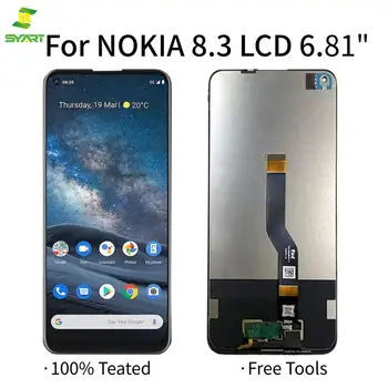 

Digitizer LCD Screen For Nokia 8.3 6.81” Display Touch Screen Assembly Replacement For Nokia 8.3