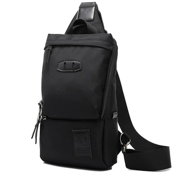 

Brand Designer Men Messenger Bags Korean Style Women Single Nylon Waterproof Chest Bags Cross Body Packs Shoulder Bags