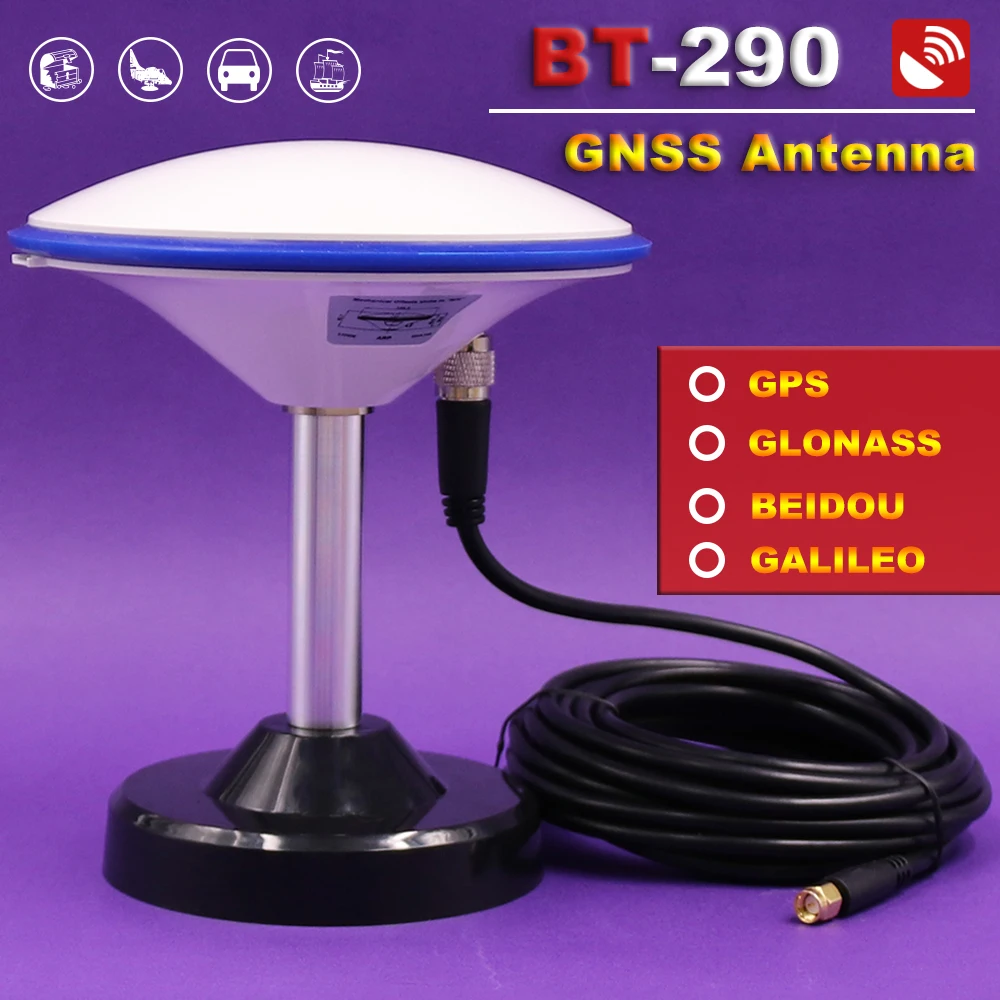 

BEITIAN NEW 3V-18V module receiver CORS RTK GNSS Survey Antenna High precision high gain GALILEO GPS GLONASS BEIDOU,BT-290-D-SMA