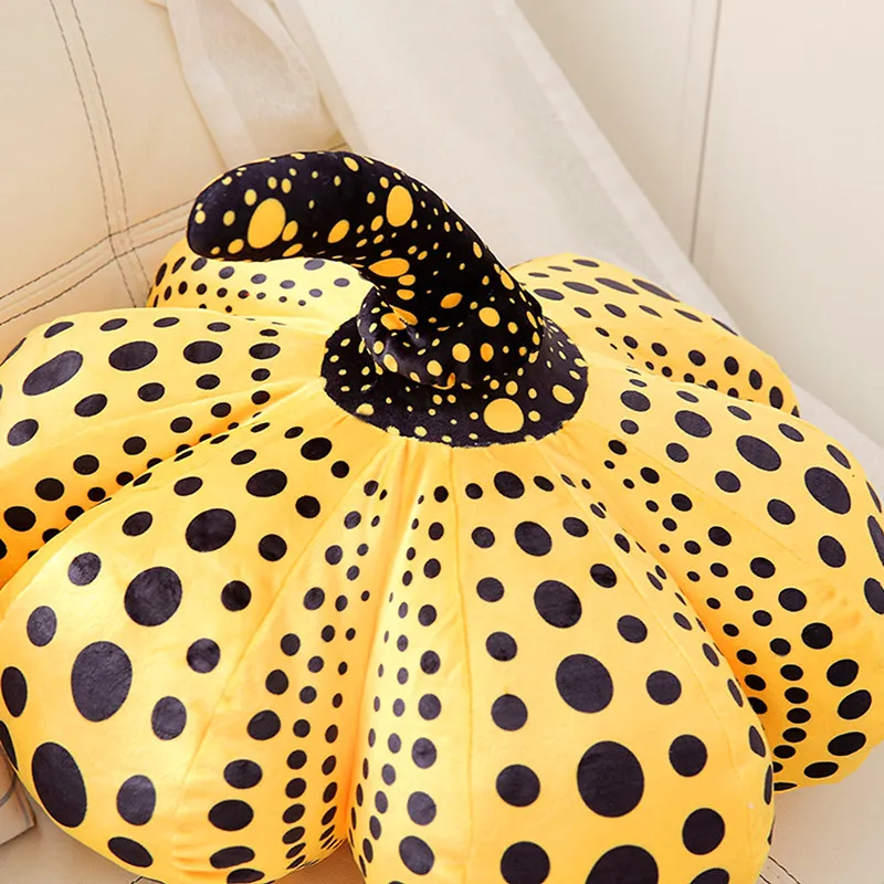 Простой современный Yayoi Kusama волновой точки моделирование тыквы плюшевая подушка креативная офисная подушка для обеденного перерыва мягкие игрушки X1337