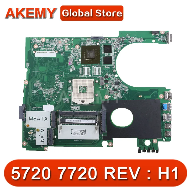 CN-01040N DA0R09MB6H1 REV : H1 материнская плата для ноутбука подходит For DELL inspiron 5720 7720 ноутбук