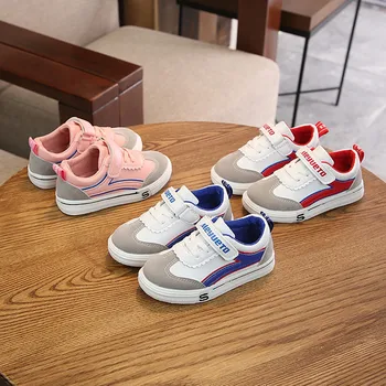 

Children Kids Boys Girls Fashion Mixed Color Flat Sport Casual Shoes Sneakers