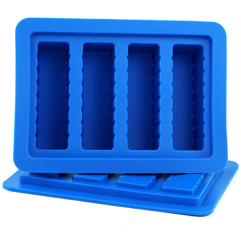

DIY Handmade Cake Mold Rectangular Chocolate Silicone Butter Mould Decorate Baking Tools