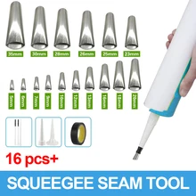 Aliexpress - 22pcs Caulking Finisher Kit Stainless Steel Caulk Nozzle Applicator Caulking Finishing Sealant Tool Kit for Kitchen Bathroom New