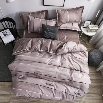 

50Classic Red Christmas Snowflake Bedding Set Unicorn Bed Linen Duvet Cover Flat Sheet Pillowcase Sets Queen King Twin Full Size