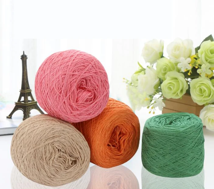

100g=1Pc Italian linen yarn thread crochet line summer new fine wool diy hand-knitted wool