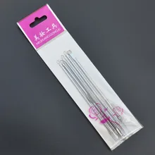 5 шт./компл. для удаления угрей, акне иглы углерода Сталь чёрные точки комедоны акне для удаления экстрактор для удаления иглы прыщей комплект