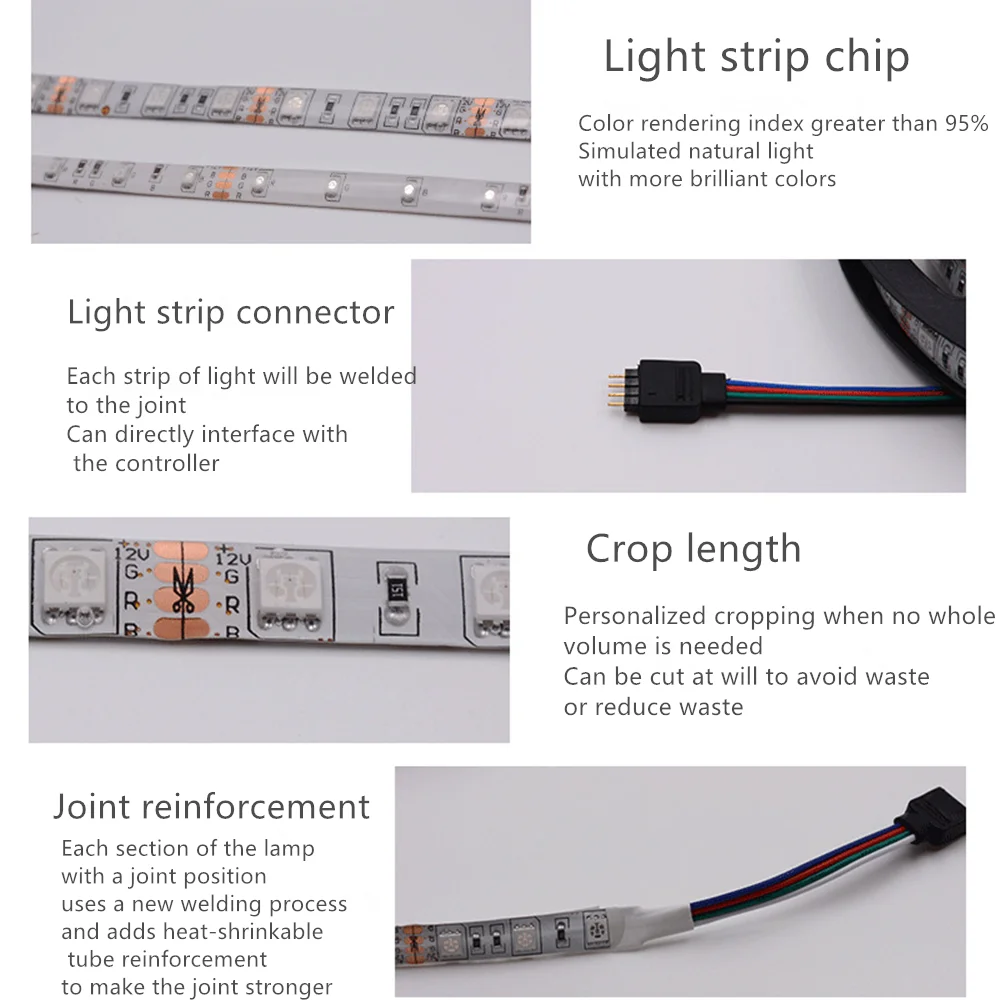 Светодиодный светильник wifi APP RGB 5050 SMD 2835 Светодиодный s Гибкая лента Fita светодиодный светильник 5 м 10 м 15 М лента диод DC 12 В адаптер дистанционного управления