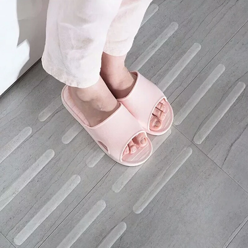 Description Picture 3 of item5/24 Pcs Anti Slip Strips Transparent Shower Stickers Bath Safety Strips Non Slip Strips for Bathtubs Showers Stairs Floors