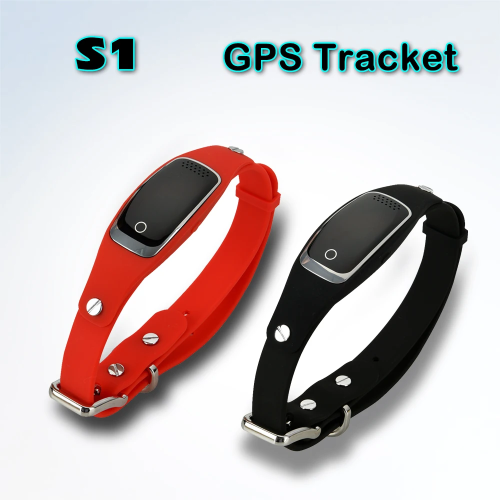 Ошейник для собаки gps трекер локатор S1 GSM GPRS трекер силиконовый ошейник водонепроницаемый gps-трекер в реальном времени LBS wifi позиционирование