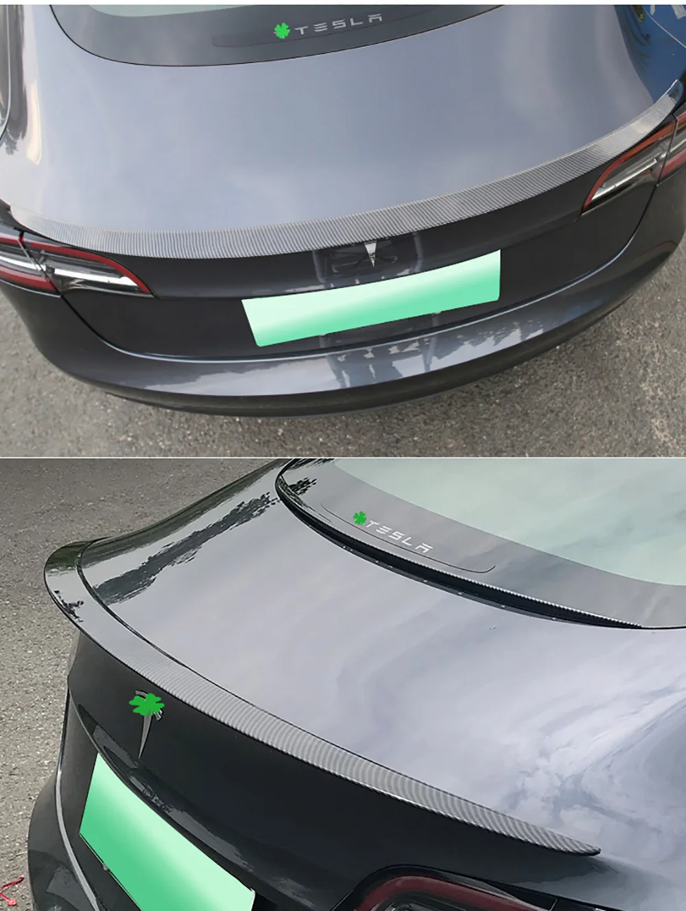 AITWATT до для новой модели Tesla 3, высококачественный спойлер из углеродного волокна, задний багажник, спойлер, крыло, украшение для автомобиля