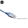 USB 2.0 Male to Male USB2.0 Extension Data Cable Cord Aux Cable extension USB 2.0 Type A to USB Adapter 0.3m/0.5m/1m/1.5m/3m ► Photo 2/6