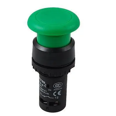 

Mushroom Cap 1NO 1NC Momentary Type Push Button Switch