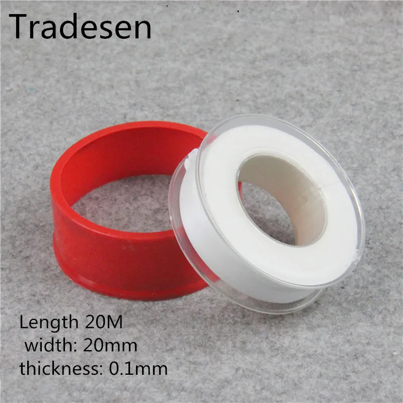 

5pcs Pipeline raw tape raw material with 20 meters thick widened waterproof gas engineering seal with ptfe