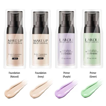 

Sample Size 8PCS Face Concealer Primer Natural Matte Make Up Foundation Pores Invisible Prolong Makeup Base Oil-control