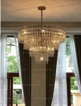 

American country modern simple Nordic creative restaurant living room lighting atmosphere art chandelier