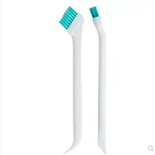 Новинка, 2 шт, чистящая узкая щетка с длинной ручкой, портативная щетка для чистки бутылочек для молока