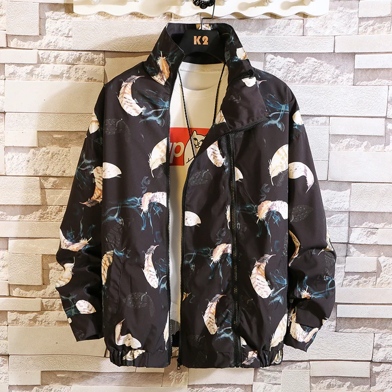 Casual England Style New Spring Autumn Jacket Men Brand Clothes Plus Asian Size M-5XL With Hoodies