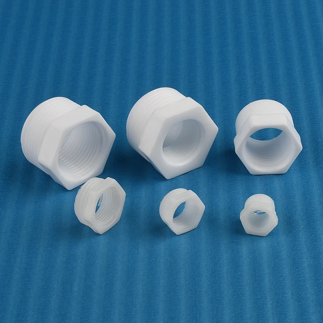 2 Adattatori Riduzione Boccola 1/2" Femmina - 3/8" Maschio BSP | In Ottone Per Tubi Acqua/Aria