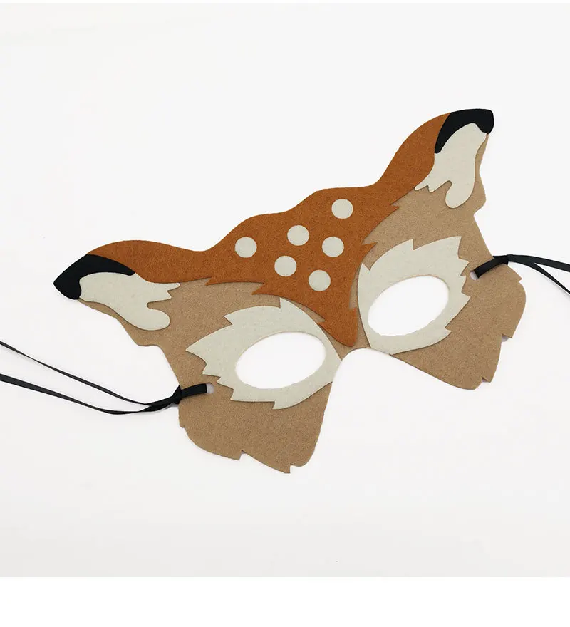 Christmas Holiday Ball Party Half Face Deer Mask Men And Women Children Adults Decorations Mask Accessories Mg27