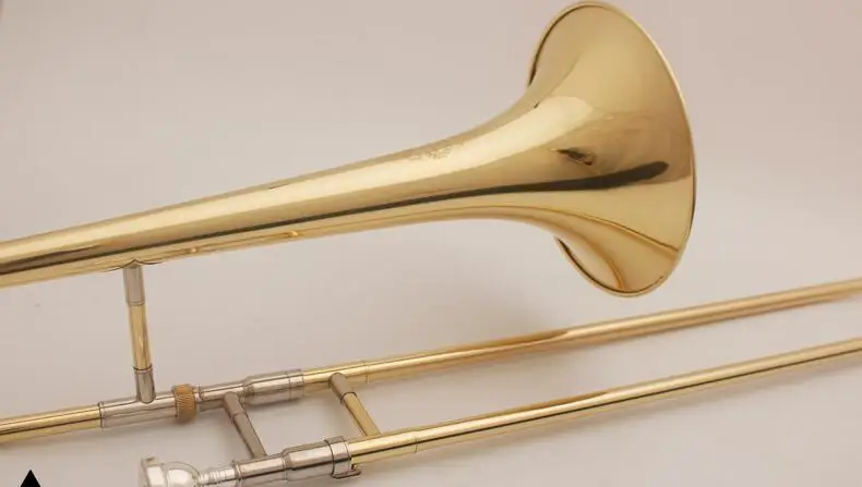 Профессиональный тенор тромбон NAIPUTESI NSL-500 B плоский альт тромбон латунный лакированный Золотой игровой латунный инструмент с аксессуарами