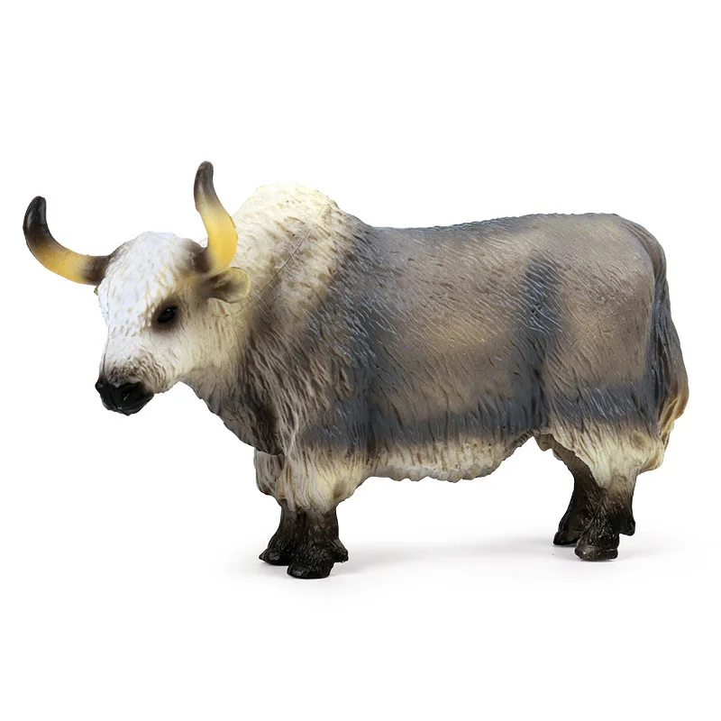Фигурка быка из ПВХ с изображением животных яка|Игровые фигурки и трансформеры| |
