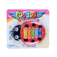Baby Educational Insect Toy Piano Music Piano Early Childhood Music Knock Elastic-Toy Children Pound Musical Instrument Toy