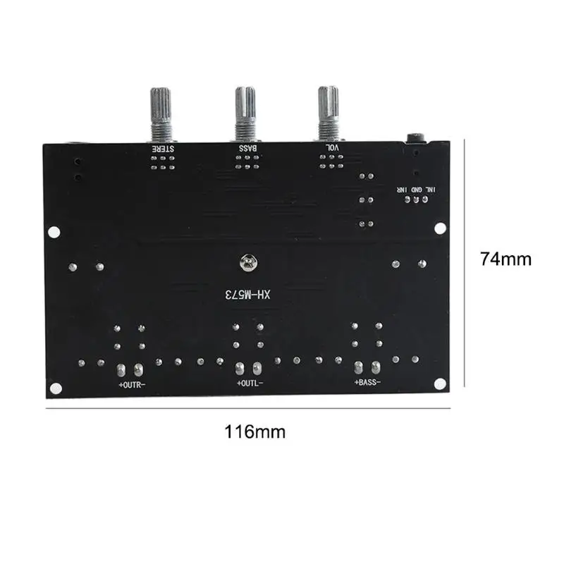 TPA3116D2 сабвуфер 80Wx2+ 100 Вт DC24V 14-100 кГц 2,1 канальный цифровой аудио усилитель плата канала усиленная версия