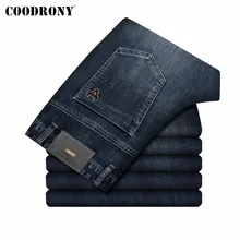 

COODRONY Brand Autumn Winter New Arrival Jeans Men Clothing High Quality Business Casual Pants Soft Denim Cotton Trousers C9035