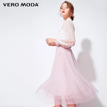 Vero Moda Женская многоярусная плиссированная юбка с бисером | 319116518