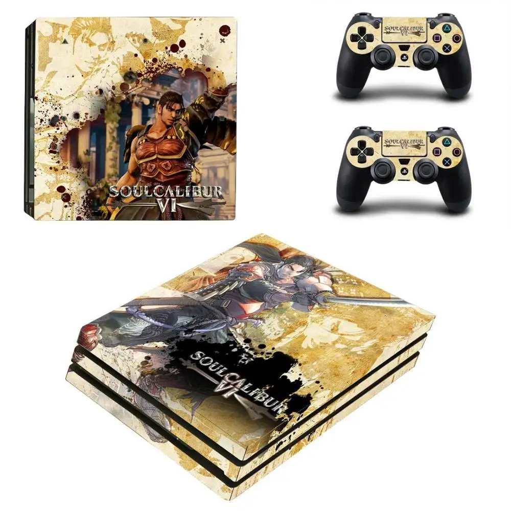 SoulCalibur VI PS4 Pro стикер s PS 4 Play станция 4 Pro виниловые наклейки на кожу наклейки для playstation 4 Pro консоль и контроллер