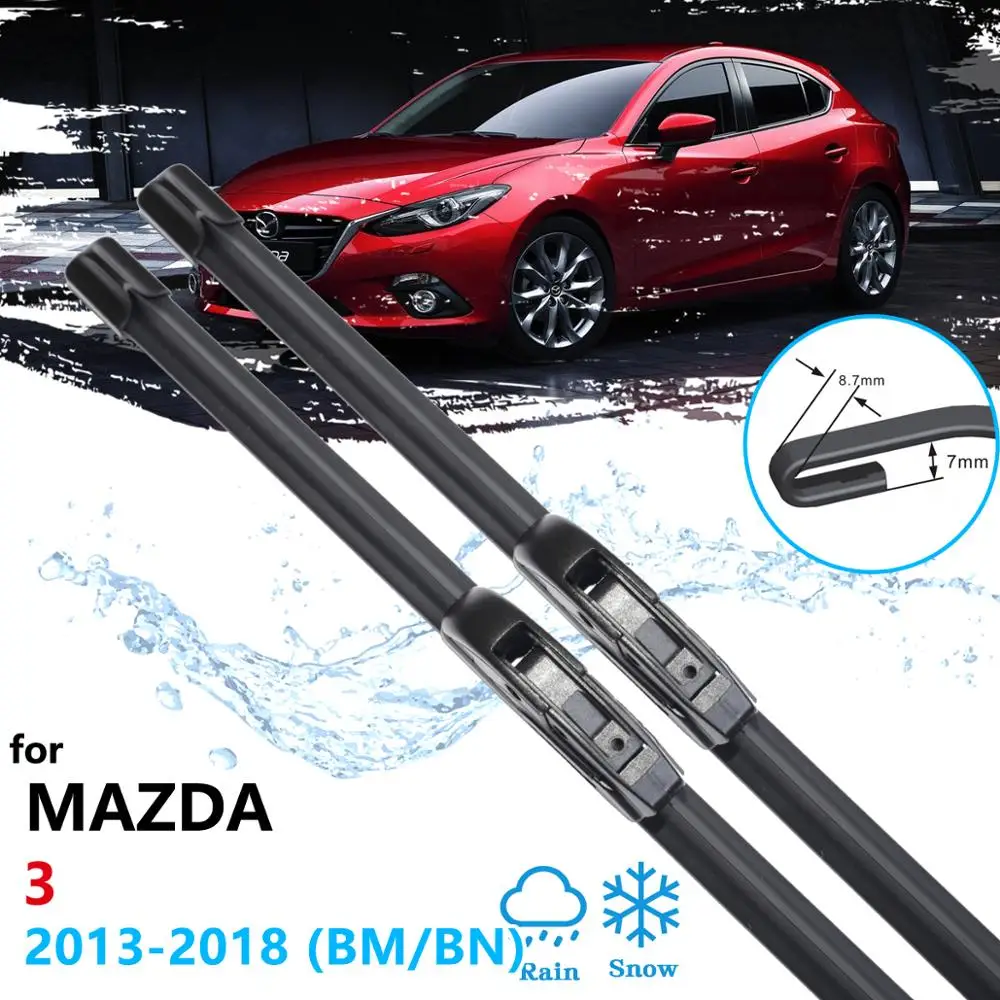 Автомобильная щетка стеклоочистителя для Mazda 3 BM BN 2013 ~ 2018 Axela стеклоочистители