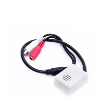 6-12 в аудио звукосниматель запись наблюдения звуковой монитор для камеры видеонаблюдения микрофон